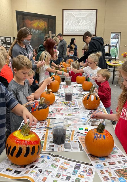 Painting Pumpkins